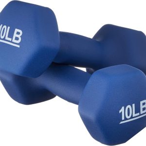 Neoprene Dumbbell Hand Weights for Exercise and Muscle Toning