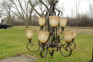 Hanging 9 Light Chandelier