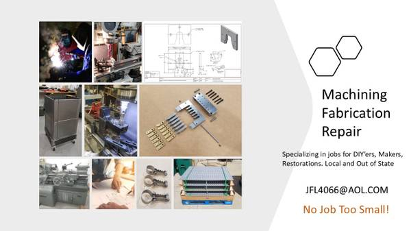 Machine Shop, Fabrication, and Repair in Metal or Wood