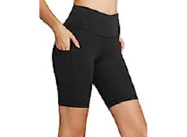 BALEAF Women’s 8″/ 7″/ 5″ High Waist Biker Shorts