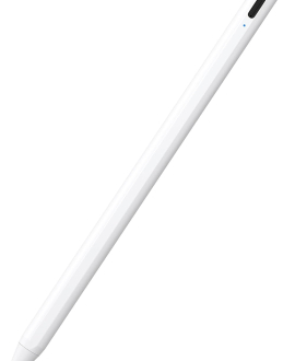 Stylus Pen for iPad 6th-11th Generation-2X Fast Charge Active Pencil Compatible with 2018-2025 Apple iPad Pro 11″/12.9″/M4, iPad Air 3/4/5/M2/M3,iPad mini 5/6 Gen-White