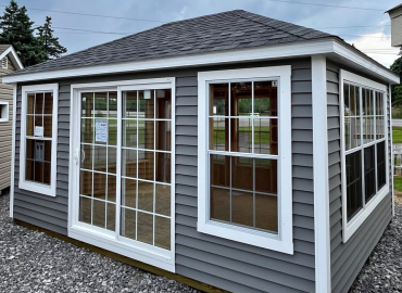 12 x 16 Amish Built Vinyl Sunroom (Delivery Included!)