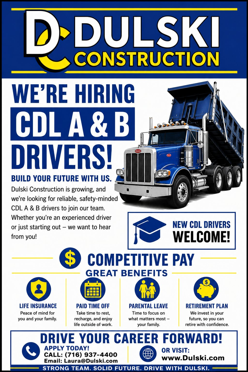 CDL B Drivers Wanted!