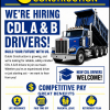 CDL B Drivers Wanted!