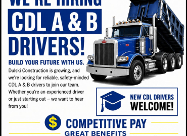 CDL B Drivers Wanted!