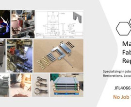 Machine Shop, Fabrication, and Repair in Metal or Wood