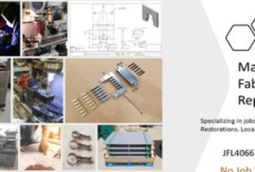 Machine Shop, Fabrication, and Repair in Metal or Wood