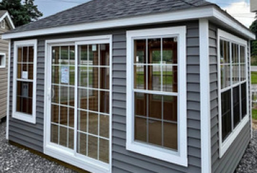 12 x 16 Amish Built Vinyl Sunroom (Delivery Included!)