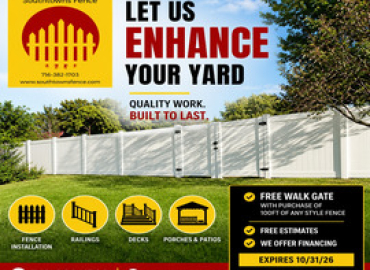 Southtowns Fence for all your fence and deck needs